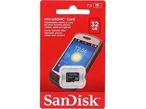 [Australia - AusPower] - SanDisk 32GB Class 4 Micro SDHC Memory Card work with Roku Ultra, Roku 4, Roku 3, Roku 2 Streaming Player with Everything but Stromboli (TM) Card Reader (SDSDQM-032G-B35) 