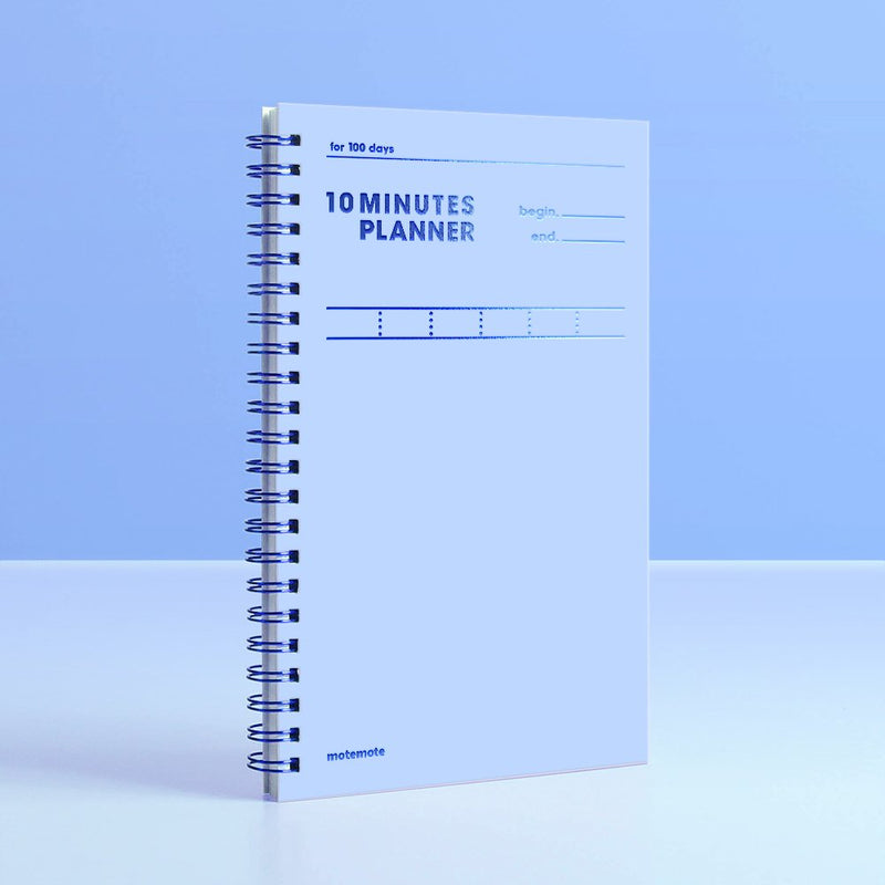 [Australia - AusPower] - [MOTEMOTE] 10 Minutes Planner 100 Days Color Chip (Serenity) / Study Planner/Planner 