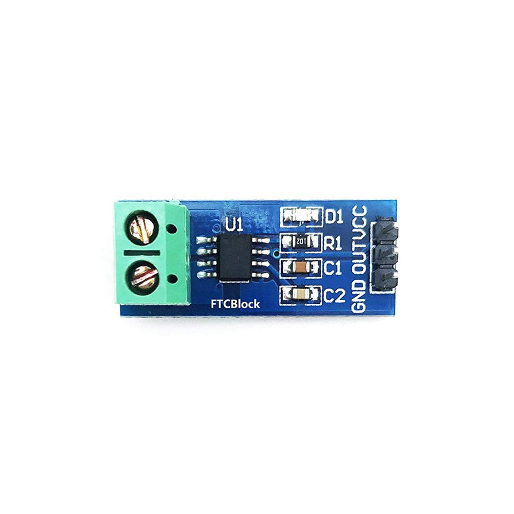 [Australia - AusPower] - FTCBlock 3pcs ACS712 Current Sensor 30A Range Analogue AC/DC for Arduino Ras PI 