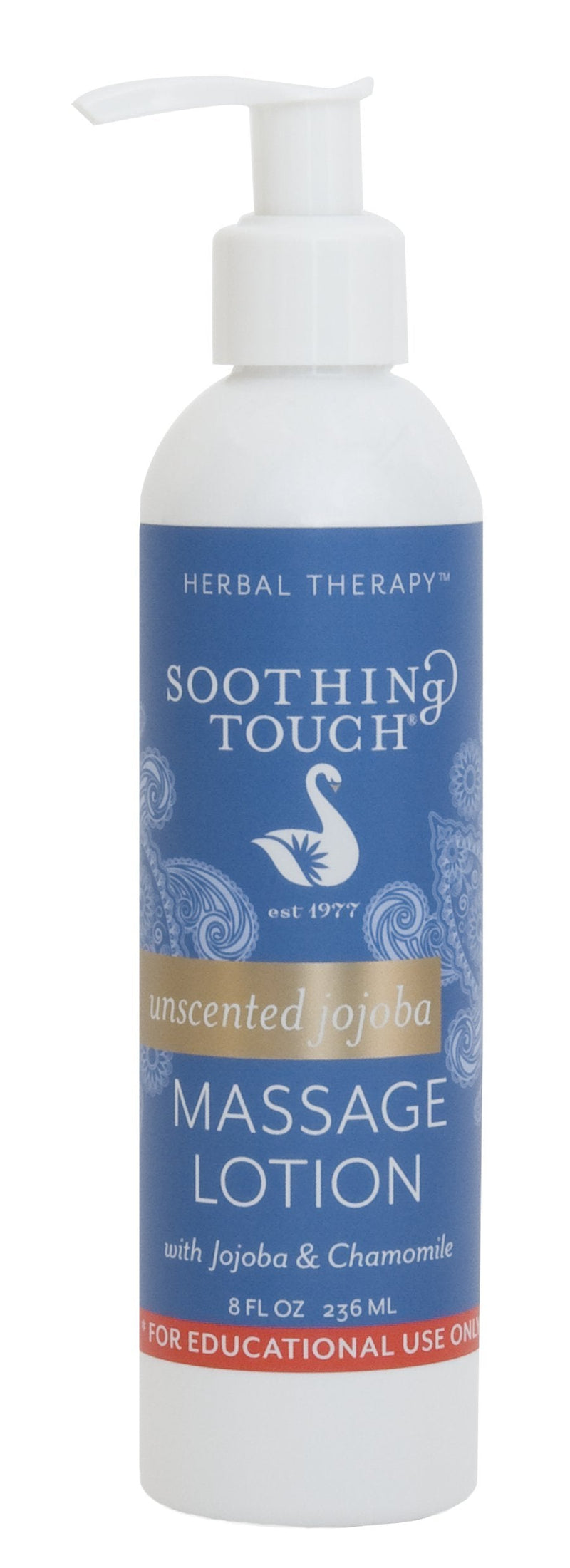 [Australia - AusPower] - Soothing Touch Jojoba Massage Lotion, Unscented, 8 Ounce 8 Fl Oz (Pack of 1) 