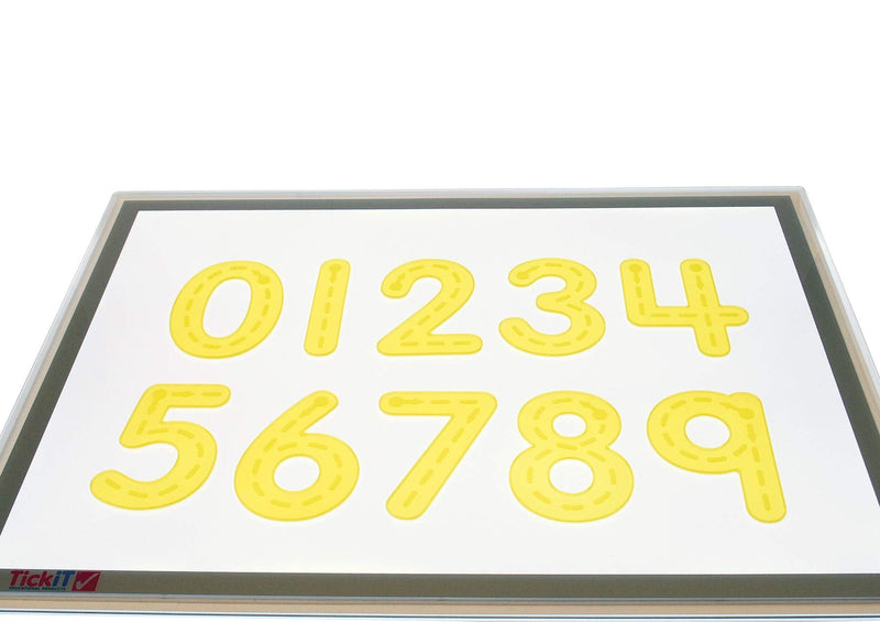 [Australia - AusPower] - TickiT 9211 Silishapes Trace Numbers, 0-9 (Pack of 10) 