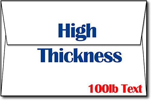 [Australia - AusPower] - Ultra Thick White A9 Envelopes - Sturdy, Durable, Heavyweight Envelopes for Invitations & Greeting Cards (50 Envelopes) 50 Envelopes 