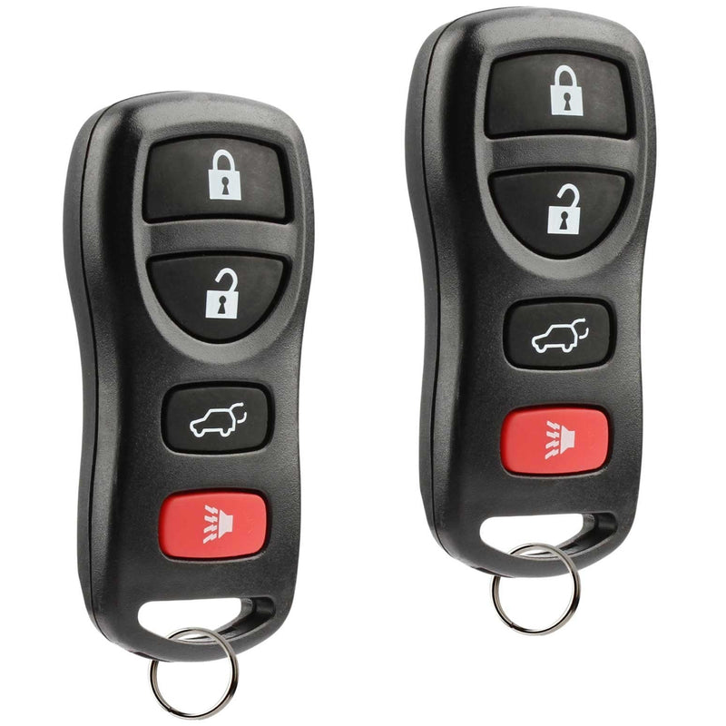 [Australia - AusPower] - Key Fob fits 2004-2008 Nissan Armada/Infiniti QX56 2005 2006 2007 Keyless Entry Remote (KBRASTU15), Set of 2 n-u15-suv [2] 