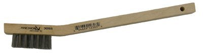 [Australia - AusPower] - Utility Brushes, Wood Block/Handle, Stainless Steel Bristles, Stapled (30 Pack) 