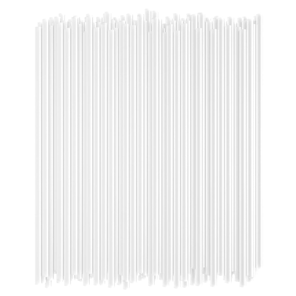 [Australia - AusPower] - Disposable Drinking Straws - 7 3/4 Inches Long - Standard Size (Clear, 500) Clear 