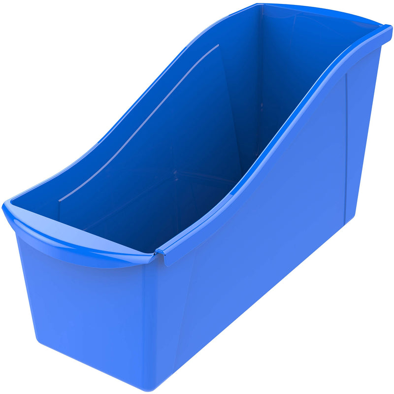 [Australia - AusPower] - Storex Book Set Storage Bin, 7" x 5.3" x 14.3", Blue, 5 per 7" x 5.3" x 14.3" 