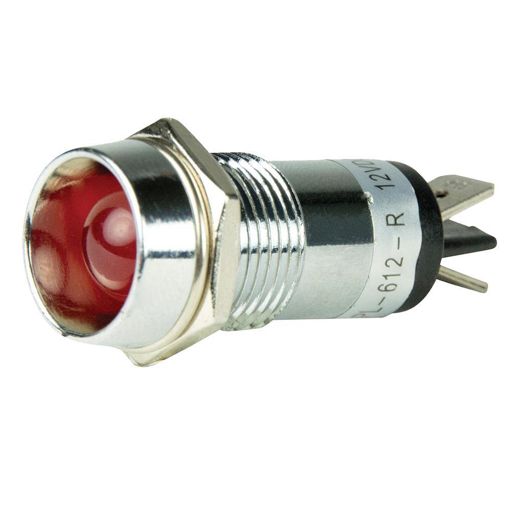 [Australia - AusPower] - BEP 12V Pilot Indicator Red LED Light 