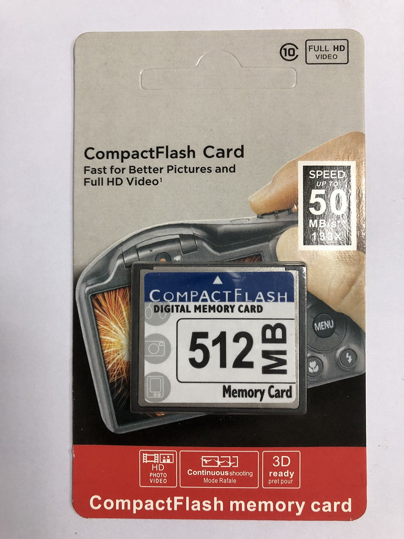 [Australia - AusPower] - 512MB CompactFlash Memory Card (CF) use for Camera 