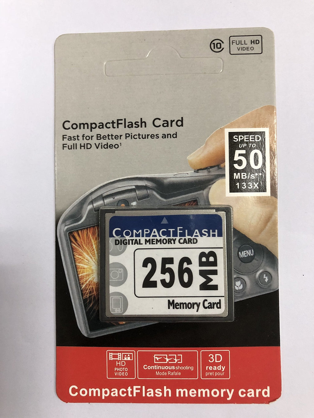 [Australia - AusPower] - 256MB CompactFlash Memory Card (CF) use for Camera 