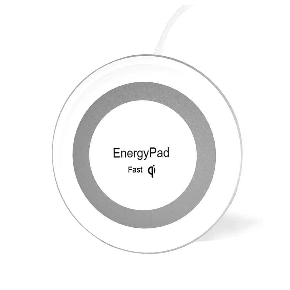 [Australia - AusPower] - Wireless Charger EnergyPad Qi-Certified Ultra Slim Wireless Charging Pad Compatible with iPhone/airpod (No AC Adapter) White 