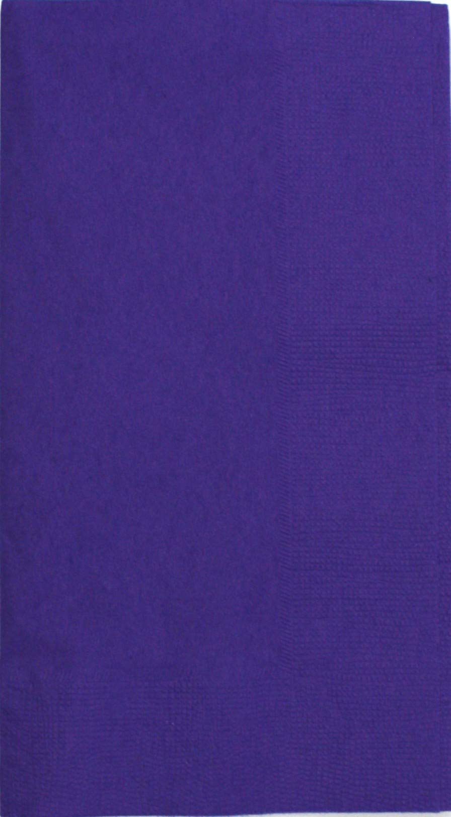 [Australia - AusPower] - Purple Dinner Napkin, Choice 2-Ply, 15" x 17" - 125/Pack 125 Count (Pack of 1) 