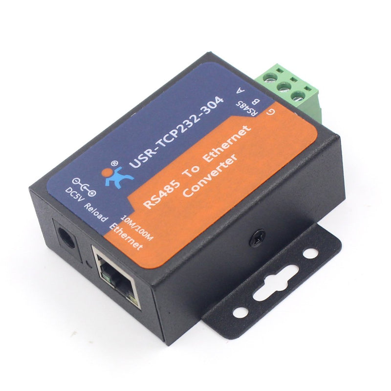 [Australia - AusPower] - USR-TCP232-304 Serial RS485 to TCP/IP Ethernet Server Converter Module with Built-in Webpage DHCP/DNS Supported 