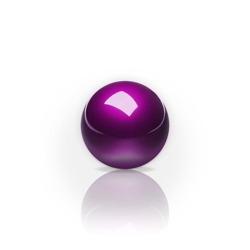 [Australia - AusPower] - Perixx PERIPRO-303GP Small Trackball, 1.34 Inches Replacement Ball for Perimice and M570, Glossy Purple 