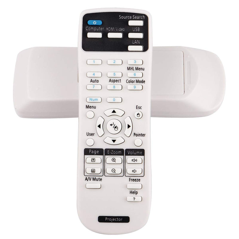 [Australia - AusPower] - ESolid Replacement Projector Remote Control for 1648806 EX3200 EX3240 EX5240 EX5250 EX7240 EX9200 VS240 VS340 VS345 PowerLite 1224 1264 1284 Home Cinema 1040 640 740HD S31 U32 W04 W32 Controller 