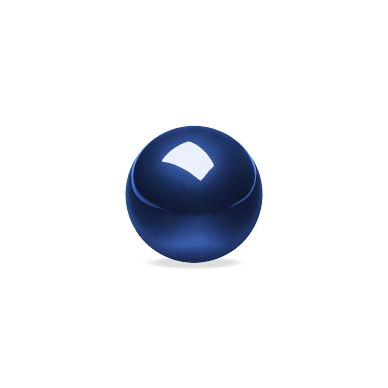 [Australia - AusPower] - Perixx PERIPRO-303GB Small Trackball 34mm Replacement Ball for Perimice and M570 Elecom Kensington Glossy Blue (18025) 