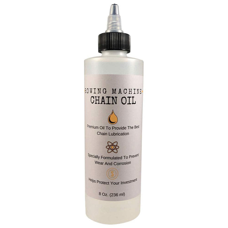 [Australia - AusPower] - UniSport Concept 2 Rowing Machine Chain Oil (8 Oz) Premium Formula for Exercise Rower Chains, Compatible with Model D and Major Brands, Made in USA 