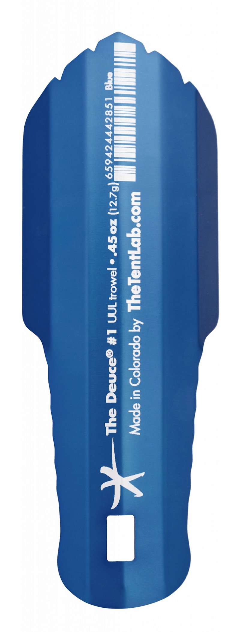 [Australia - AusPower] - TheTentLab(R) Deuce(R) Ultralight Backpacking Potty Trowel - in 3 Sizes madeinUS-Blue #1 