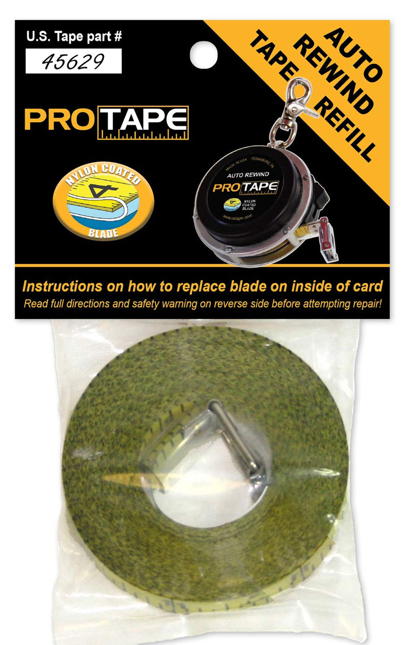 [Australia - AusPower] - US Tape 45629 ProTape 3/8" x 50' Replacement Tape for ProTape 950B & 50SXB - 8ths & 8ths by US Tape 50ft 