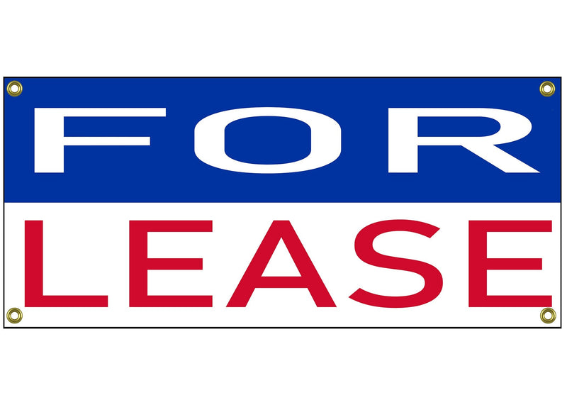 [Australia - AusPower] - For Lease Banner Retail Store Shop Business Sign 36" By 15" 