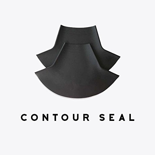 [Australia - AusPower] - Gear Up Guide Contoured Latex Neck Seal, Conical Shape Small (Trimmable) / 10.5 - 13.5" Neck 