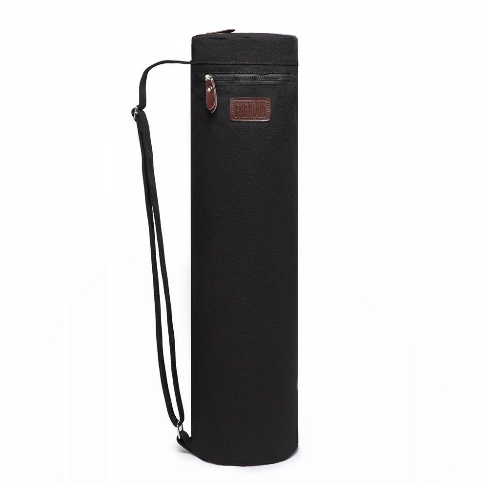 Gaiam Full-Zip Yoga Mat Bag with Cargo Pocket and Adjustable Strap