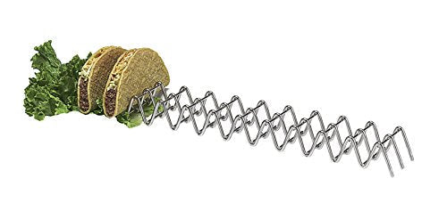 [Australia - AusPower] - GET 4-81828 Stainless Steel Taco Holder / Stand, Holds 12 Tacos 