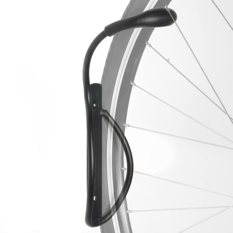 [Australia - AusPower] - Delta Cycle Leonardo Bike Rack Garage Wall Mount Storage, Elegant Vertical Hanger Hook Design Provides Easy Bicycle Storage Access, Bike Wall Mount Rack Holds Any Bike Up To 40 lbs., Fat Tire Option 