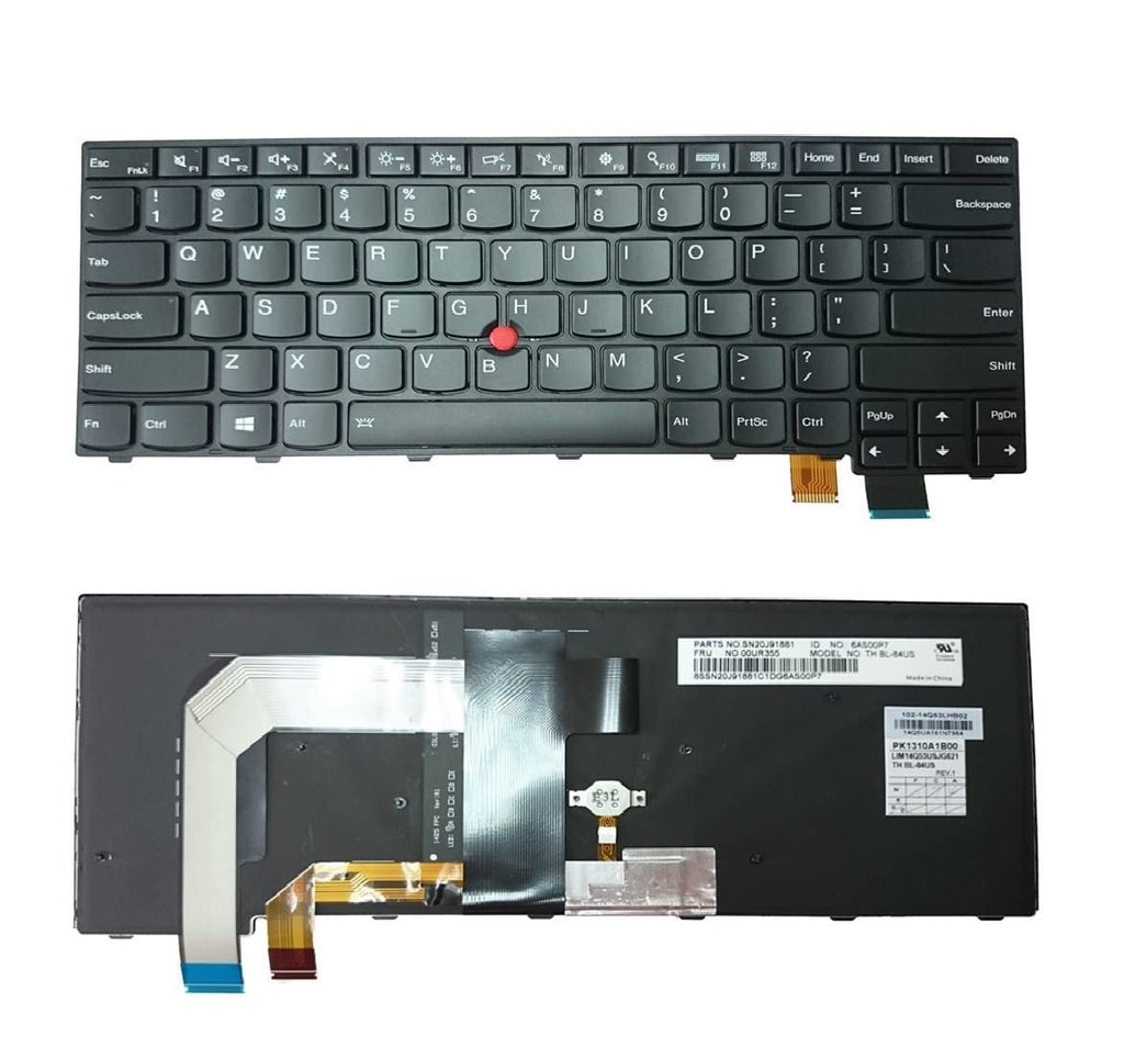 [Australia - AusPower] - aGooDo US Backlit Keyboard for Thinkpad T460P T470P BL 2 