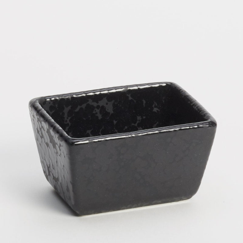 [Australia - AusPower] - American Metalcraft PSBL Artisanal Porcelain Sugar Packet Holder, Black, 5-Ounces 