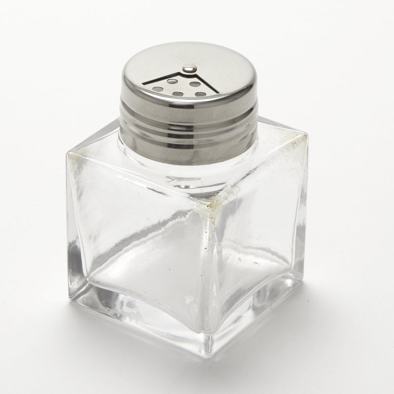 [Australia - AusPower] - American Metalcraft GSD6 Vintage Collection Square Glass Shaker, Adjustable Dial Top, 6-Ounces 