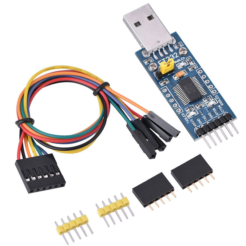 [Australia - AusPower] - Yosoo FT232 USB UART Board (Type A) USB to Serial TTL FT232RL Converter Module 