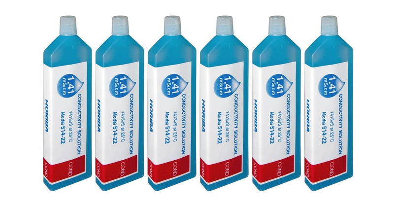 [Australia - AusPower] - HORIBA 514-22 Standard Solution Conductivity 1.41 mS/cm (6 * 14 ml) 