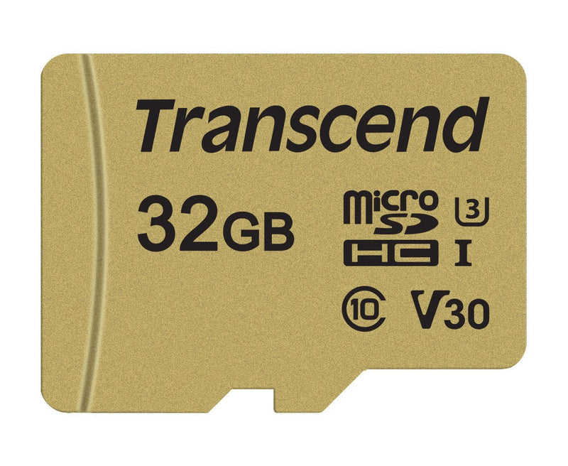 [Australia - AusPower] - Transcend 32GB microSDXC/SDHC 500S Memory Card TS32GUSD500S retail_packaging 