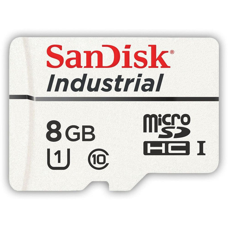 [Australia - AusPower] - SanDisk Industrial MLC MicroSD SDHC UHS-I Class 10 SDSDQAF3-008G-I with SanDisk Adapter (8GB) 
