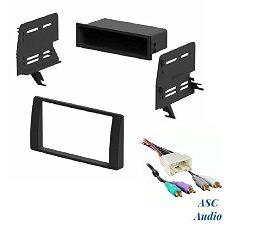 [Australia - AusPower] - ASC Audio Car Stereo Dash Kit and Wire Harness for Installing an Aftermarket Radio for some 2002 2003 2004 2005 2006 Toyota Camry with Factory Premium Amp - No Factory Navigation 