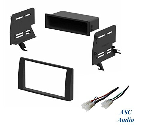 [Australia - AusPower] - ASC Audio Car Stereo Dash Kit and Wire Harness for Installing an Aftermarket Radio for some 2002 2003 2004 2005 2006 Toyota Camry - No Factory Premium Amp - No OEM Factory Nav 