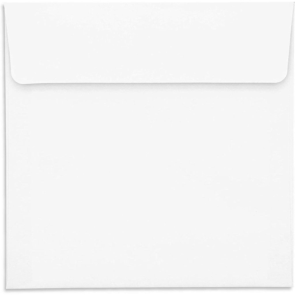 [Australia - AusPower] - Best Paper Greetings Square Envelopes for 5x5 Inch Cards (50 Count), White 