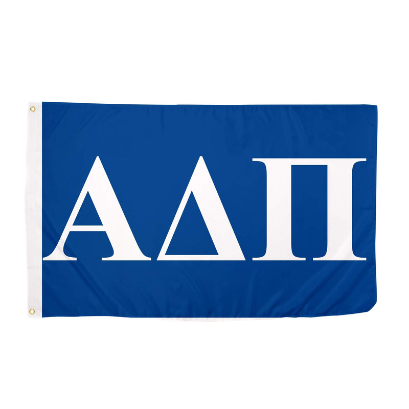 [Australia - AusPower] - Alpha Delta Pi Letter Sorority Flag Greek Banner Large 3 feet x 5 feet Sign Decor ADPi 