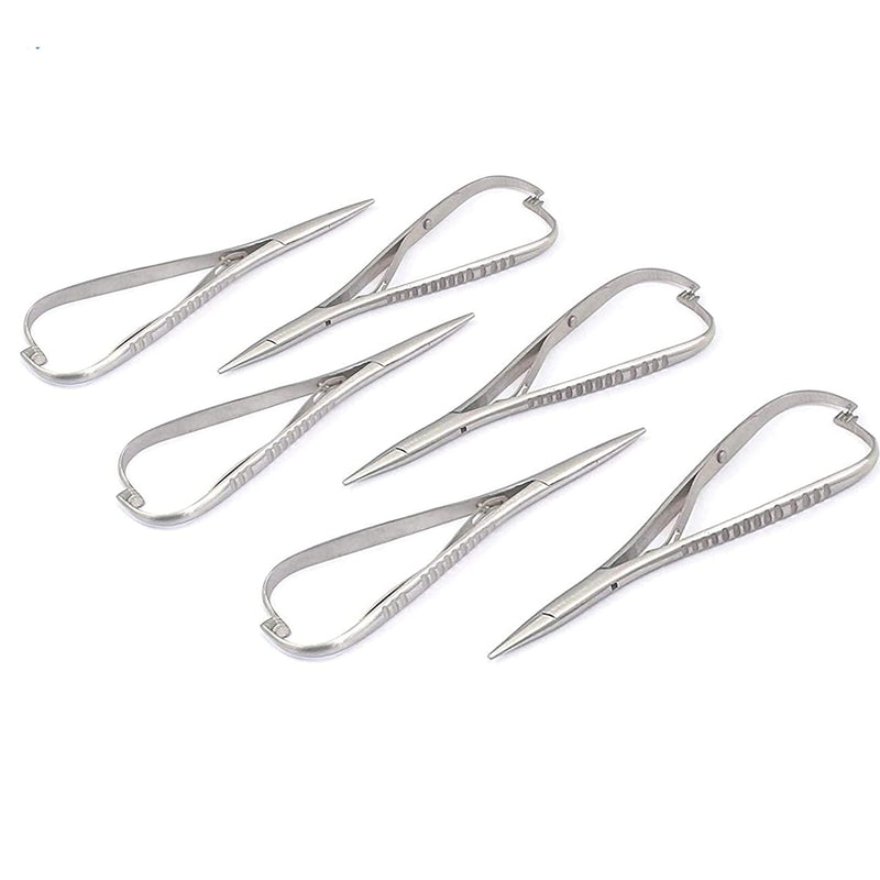 [Australia - AusPower] - OdontoMed2011 Mathieu Ligature Elastic Placing Pliers 5.5" Orthodontic Dental Instruments, 6 Pcs 