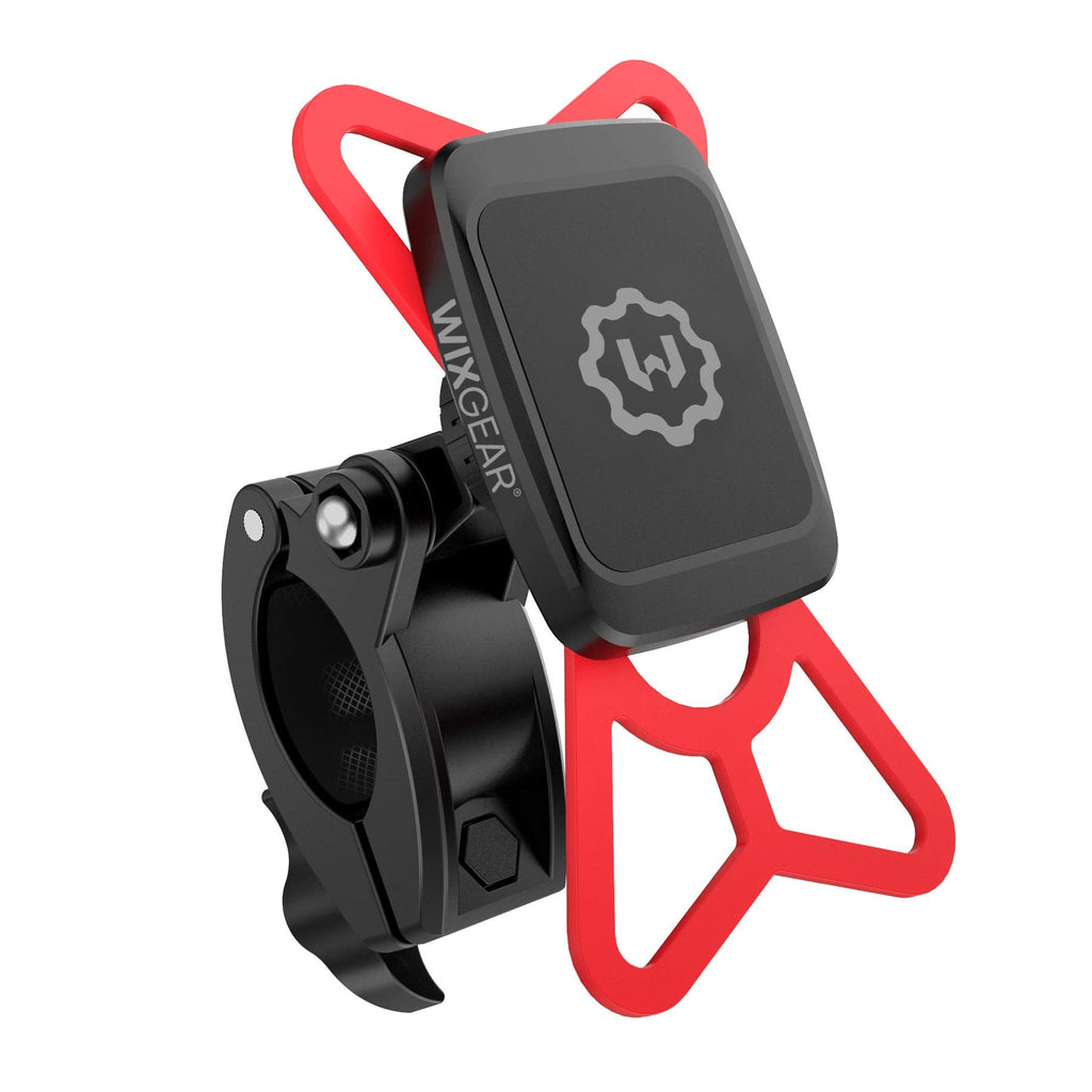 [Australia - AusPower] - WixGear Universal Magnetic Bicycle & Motorcycle Handlebar Phone Holder for Cell Phones and GPS with Fast Swift-Snap Technology, 