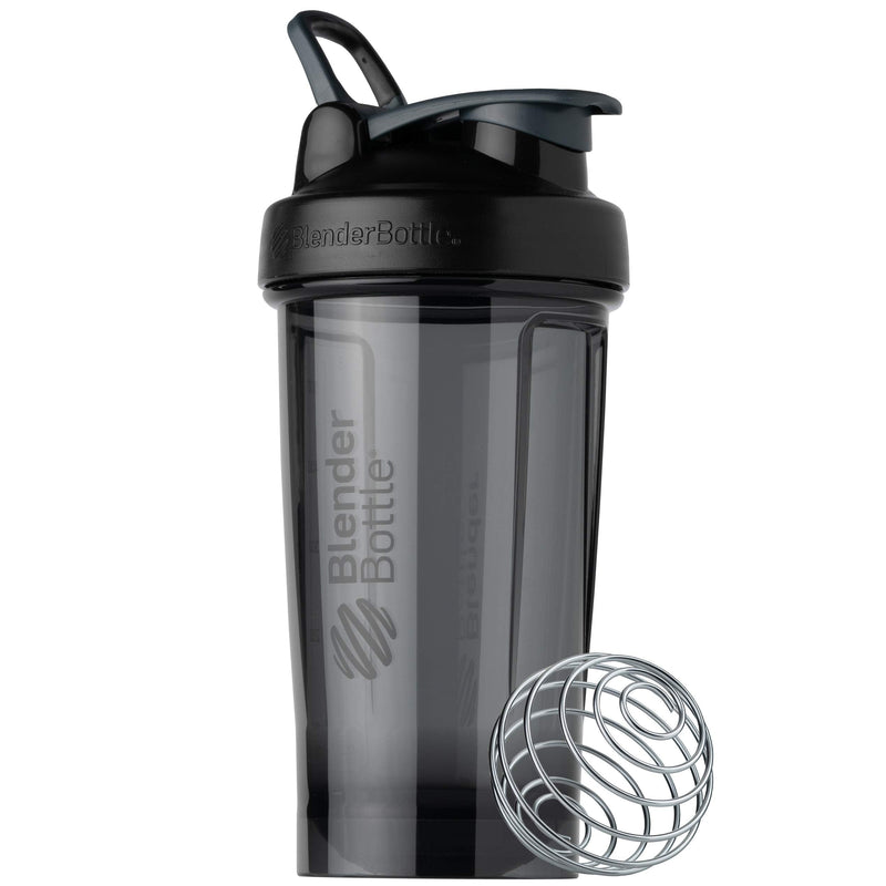 [Australia - AusPower] - BlenderBottle Shaker Bottle Pro Series Perfect for Protein Shakes and Pre Workout, 24-Ounce, Black 