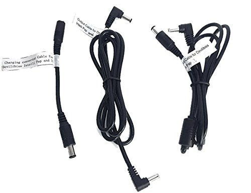 [Australia - AusPower] - Mixed Cable Kit for Medistrom Pilot-12 Lite CPAP Battery for DeVilbiss IntelliPAP I, IntelliPAP II and HDM Z1 