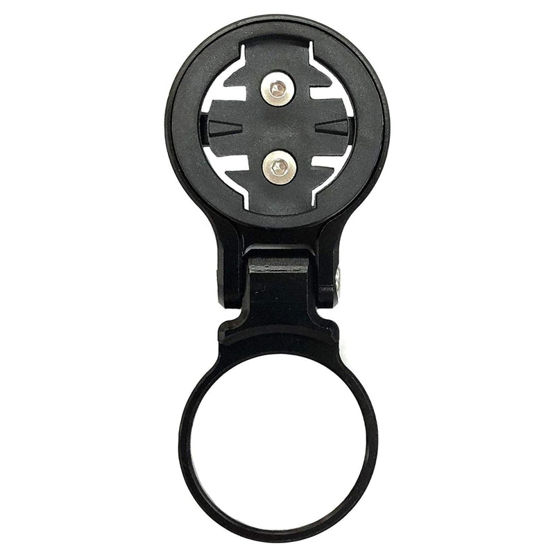 [Australia - AusPower] - Thinvik Aluminum Alloy Bike Computer Stem Mount for Garmin Edge 1030 1000 820 810 800 520 510 500 25 - Angle Adjustable,Hinge Feature Stem Mount for Garmin_Black 