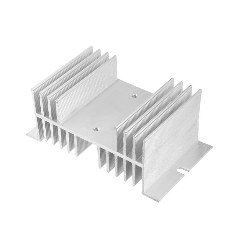 [Australia - AusPower] - uxcell Aluminum Heat Sink SSR Dissipation for Single Phase Solid State Relay 10A-100A 