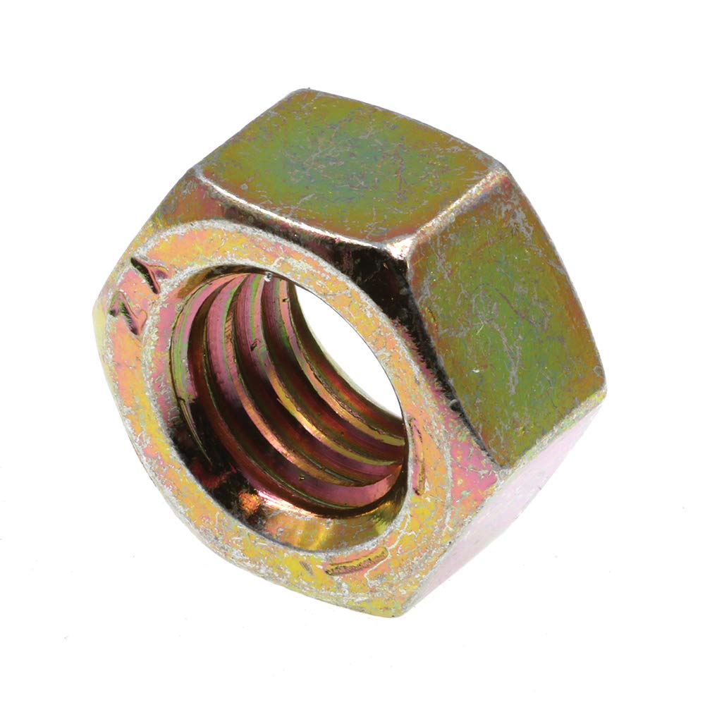 [Australia - AusPower] - Prime-Line 9086960 Finished Hex Nuts, Grade 8, 7/16 in.-14, Grade 8 Yellow Zinc Plated Steel, 25-Pack 