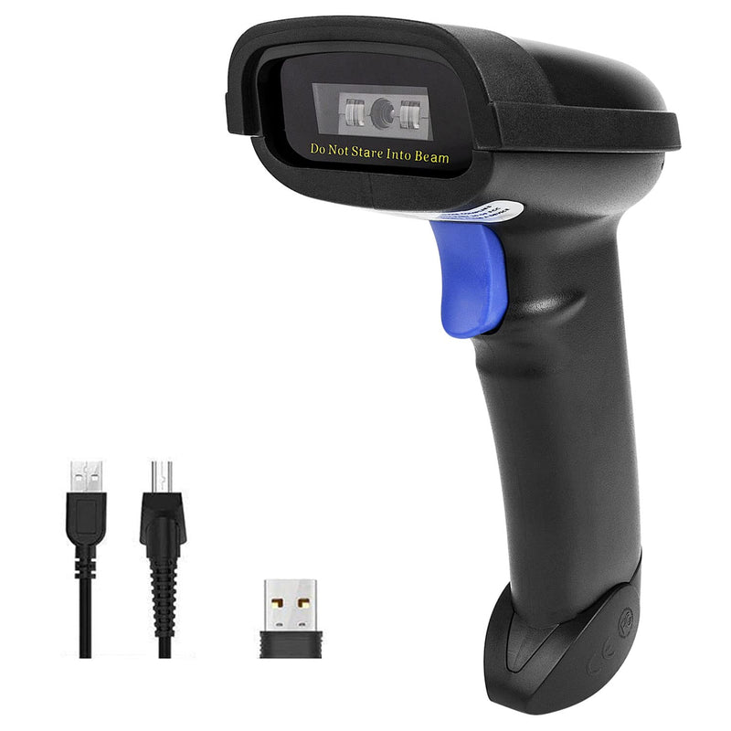 [Australia - AusPower] - NETUM Bluetooth Barcode Scanner, Compatible with 2.4G Wireless & Bluetooth Function & Wired Connection, Connect Smart Phone, Tablet, PC, CCD Bar Code Reader Work with Windows, Mac,Android, iOS 