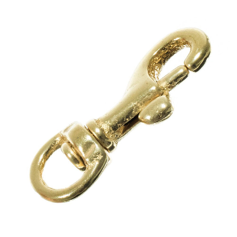 [Australia - AusPower] - Brass Swivel Snap Hooks - Diverse and Multifuntional (1/4 Inch, 2 Pack) 1/4 Inch 