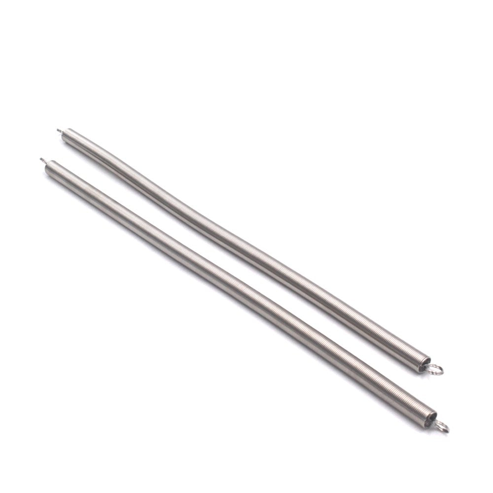 [Australia - AusPower] - 2Pcs Zinc Plated Steel Wire Extension Spring 20 Inch 