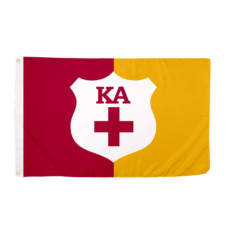 [Australia - AusPower] - Kappa Alpha Order Secondary Fraternity Flag Greek Letter Banner Large 3 feet x 5 feet Sign Decor KA 