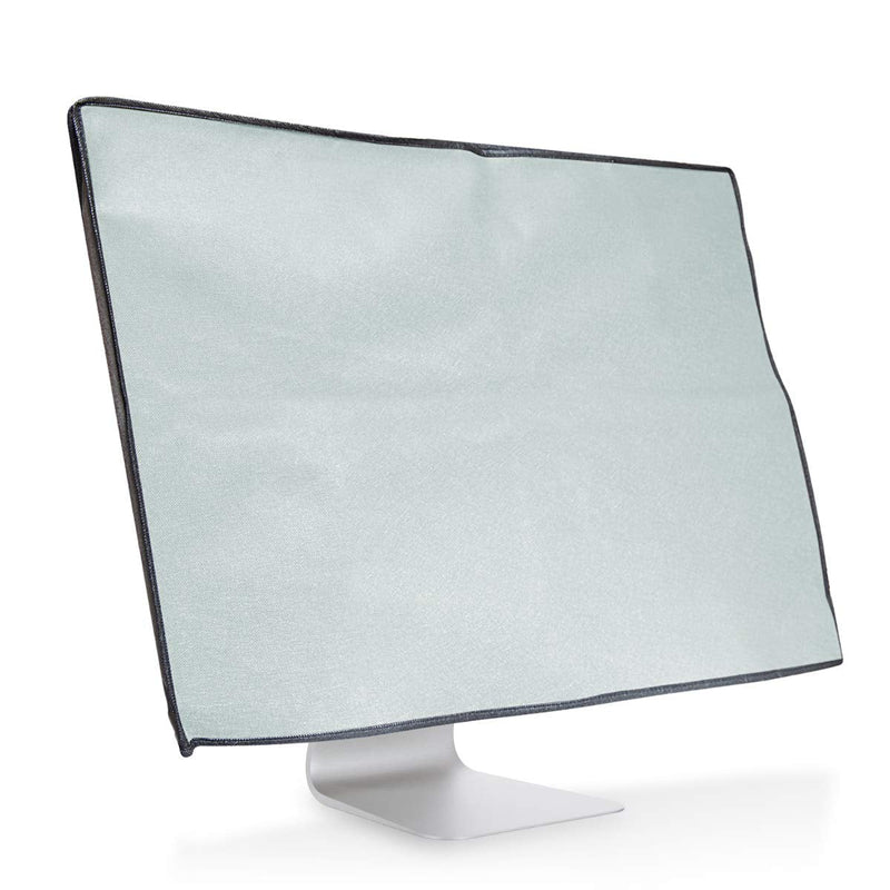 [Australia - AusPower] - kwmobile Monitor Cover Compatible with 24-26" Monitor - Monitor Cover Dust PC Screen Protector - Light Grey 
